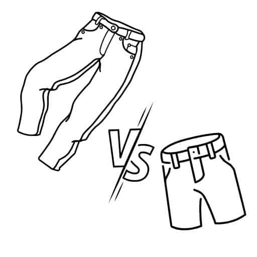 What to wear hiking in Australia - pants vs shorts